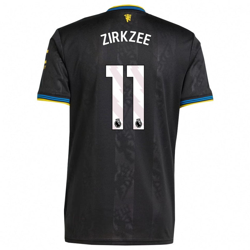 Camisa Manchester United - Terceira 25/26 Versão Torcedor #11 ZIRKZEE