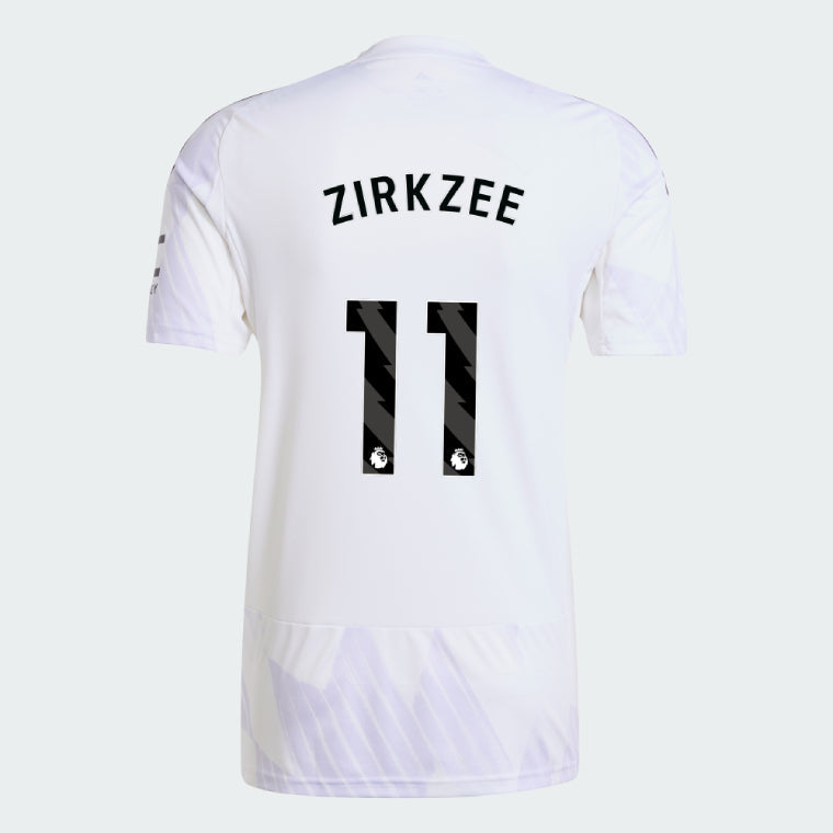 Jersey Manchester United - Visitante 25/26 Versión Aficionado #11 ZIRKZEE