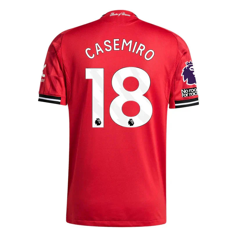 Jersey Manchester United - Local 25/26 Versión Aficionado #18 CASEMIRO