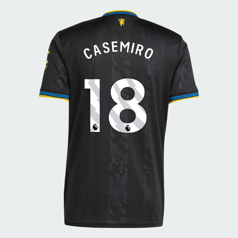 Camisa Manchester United - Terceira 25/26 Versão Torcedor #18 CASEMIRO