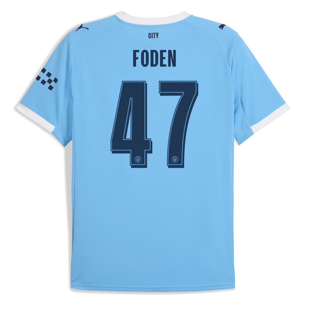 Jersey Manchester City 25/26 Home #47 FODEN