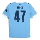 Jersey Manchester City 25/26 Home #47 FODEN