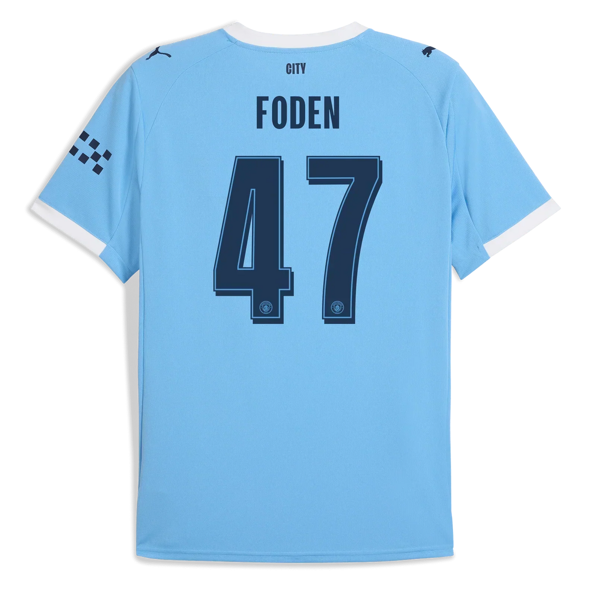 Jersey Manchester City - Local 25/26 Versión Aficionado #47 FODEN