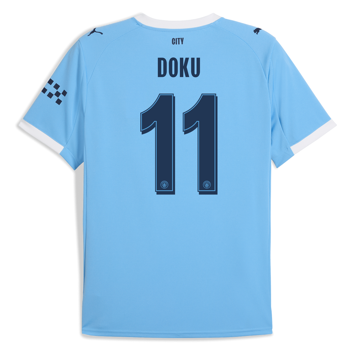 Jersey Manchester City 25/26 Home #11 DOKU