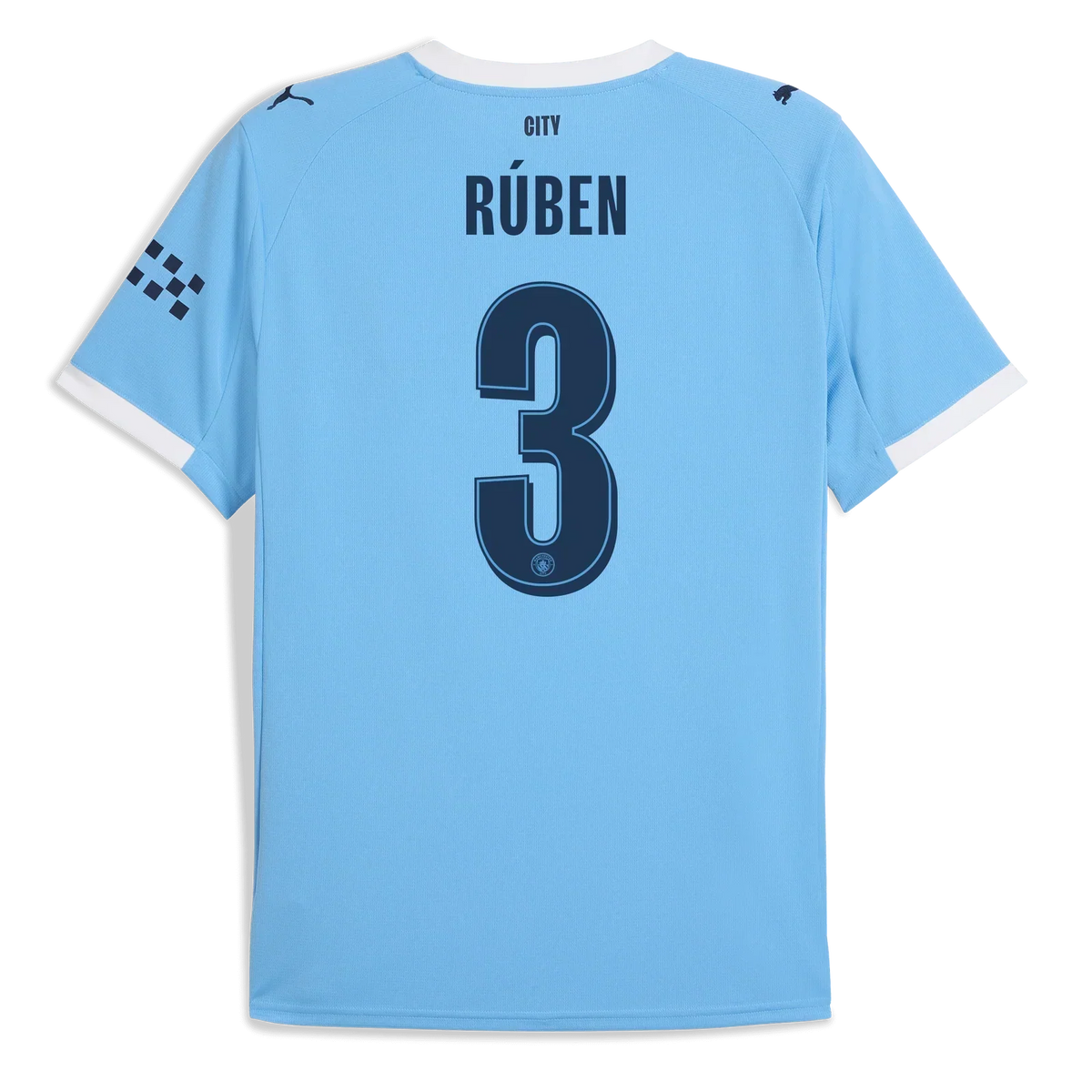 Camisa Manchester City - Titular 25/26 Versão Torcedor #3 RÚBEN