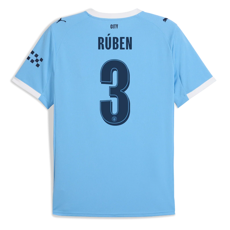 Jersey Manchester City - Local 25/26 Versión Aficionado #3 RÚBEN