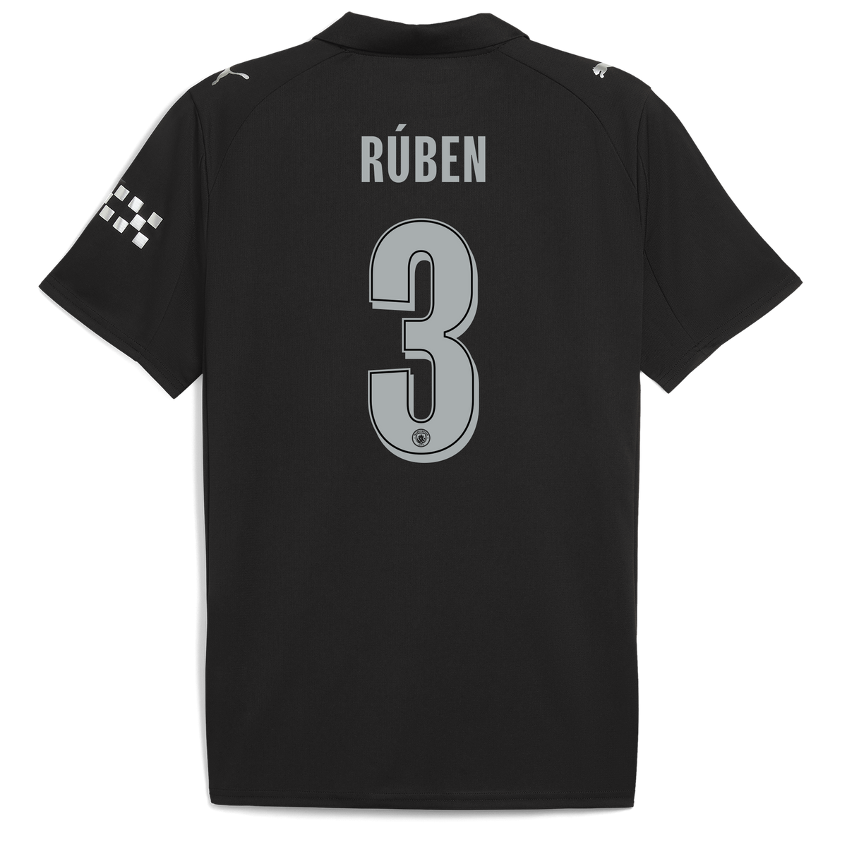 Camisa Manchester City - Reserva 25/26 Versão Torcedor #3 RÚBEN