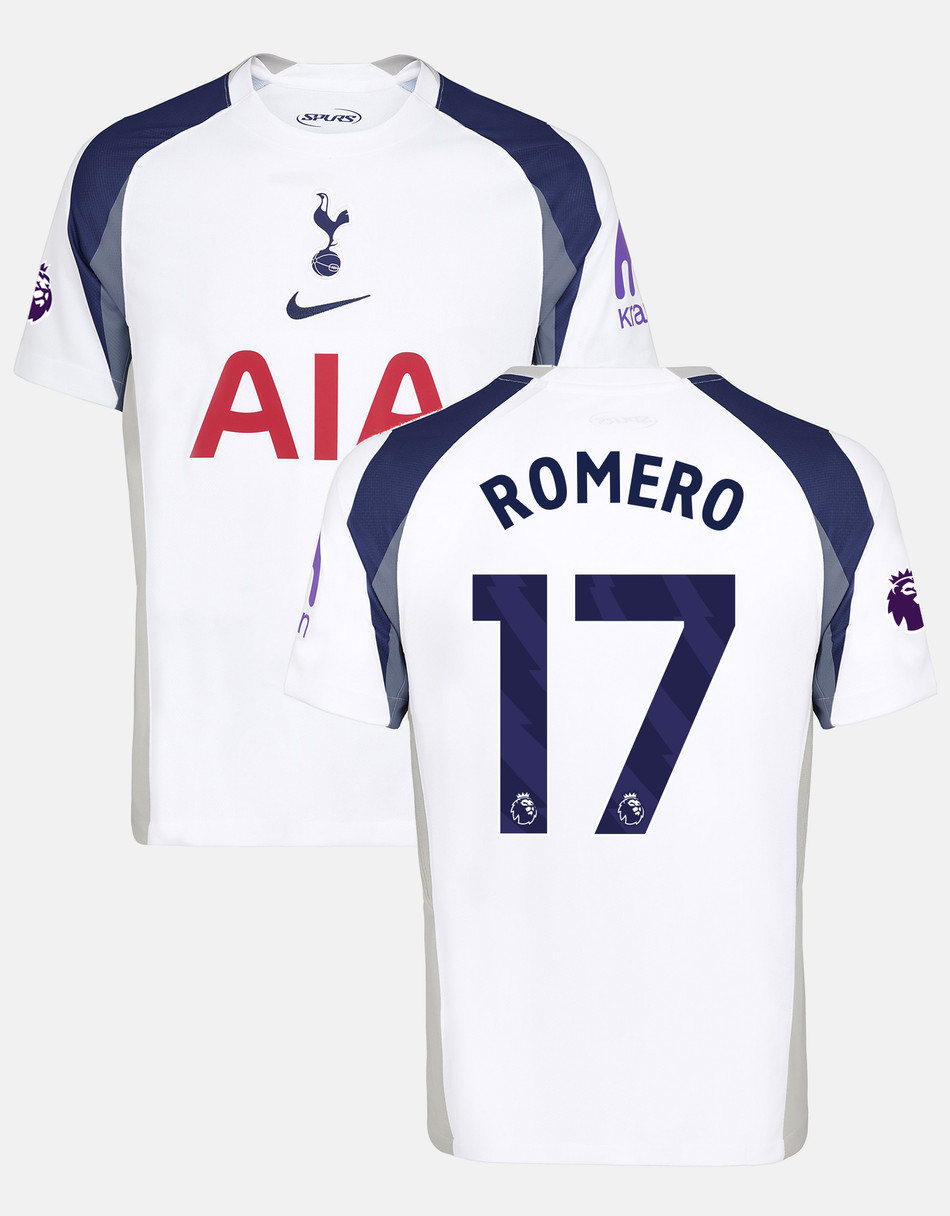 Camisa Tottenham - Titular 25/26 Versão Torcedor #17 Romero