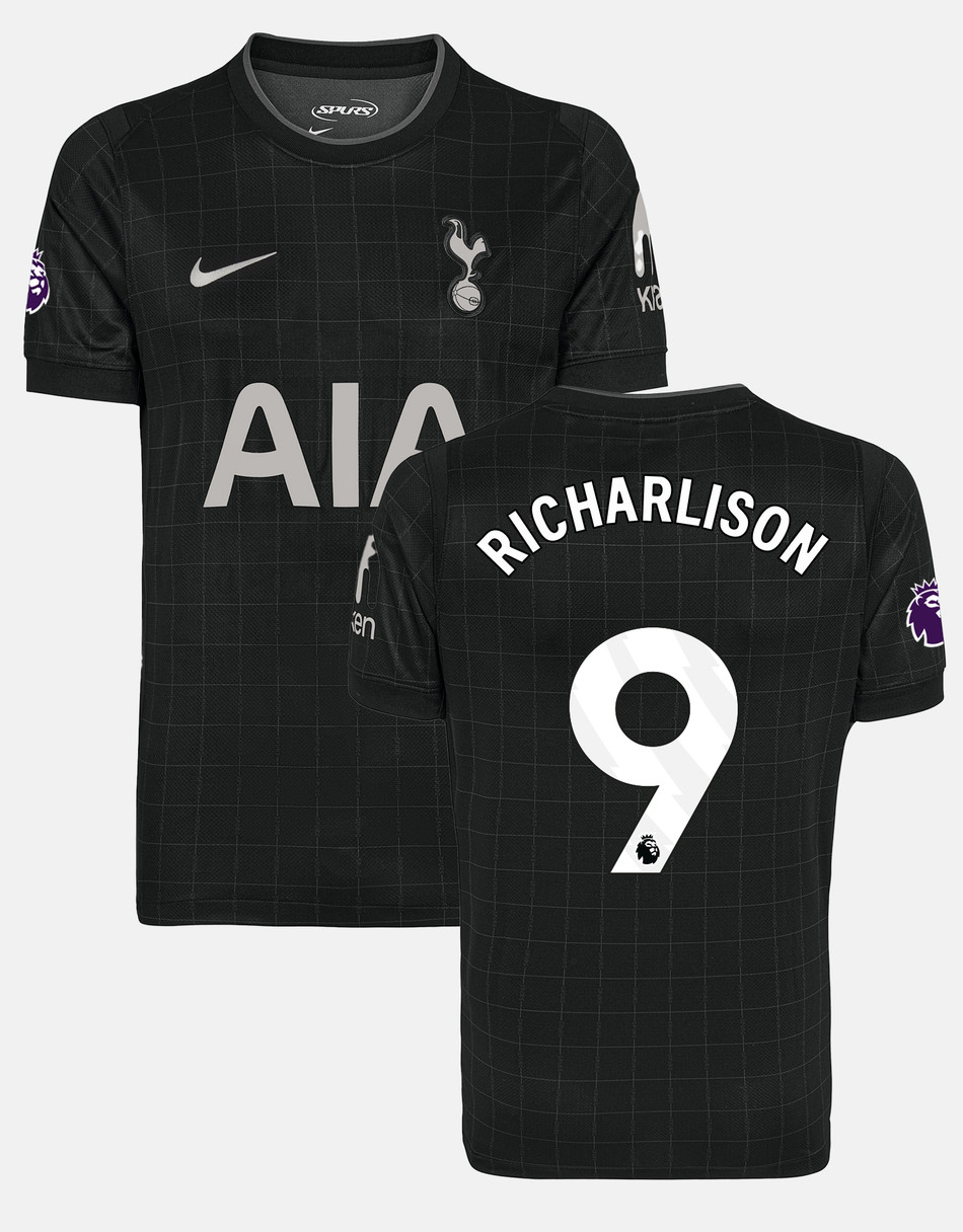 Jersey Tottenham - Visitante 25/26 Versión Aficionado #9 Richarlison