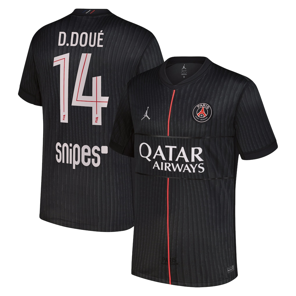 Jersey PSG - Fourth 25/26 Versión Aficionado #14 D.Doué