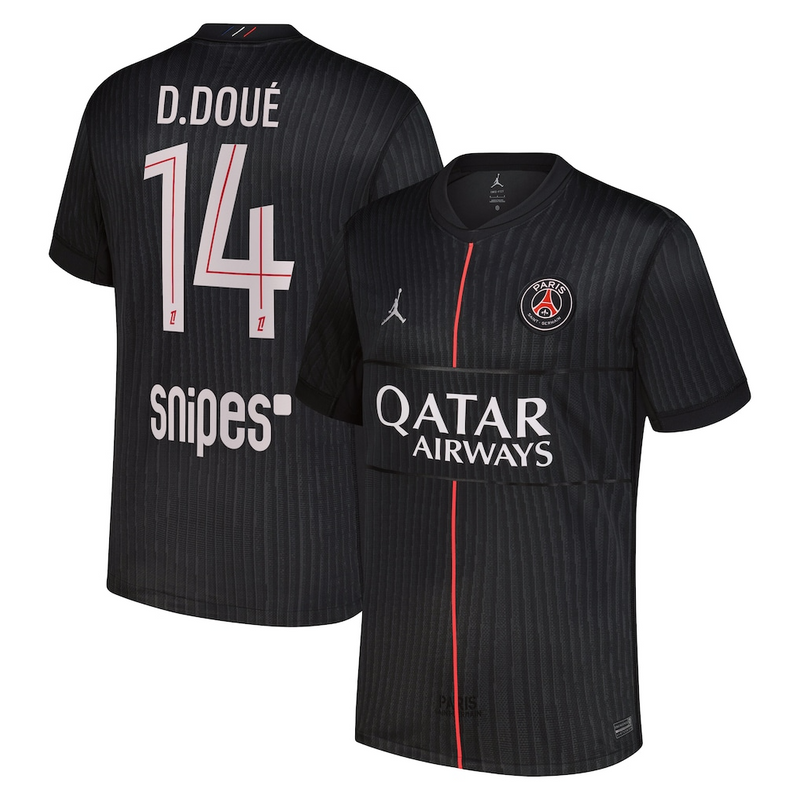 Jersey PSG - Fourth 25/26 Versión Aficionado #14 D.Doué