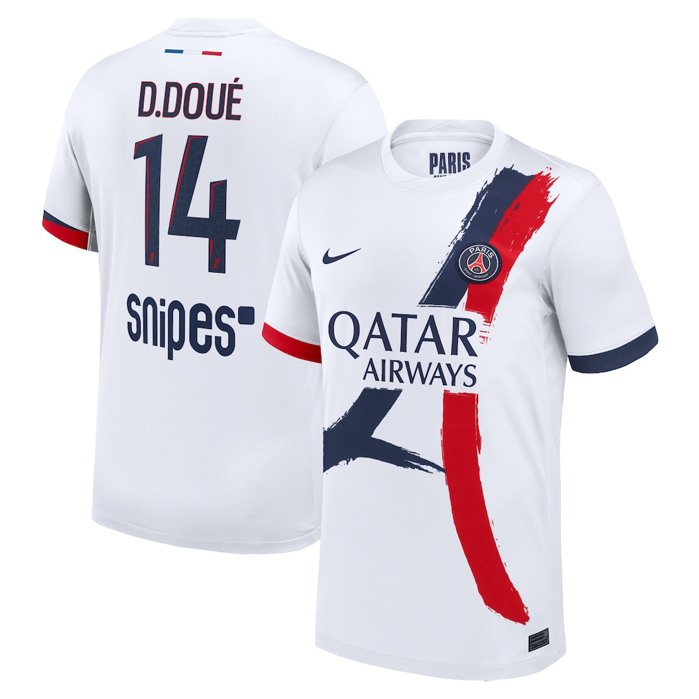 Jersey PSG - Visitante 25/26 Versión Aficionado #14 D.Doué