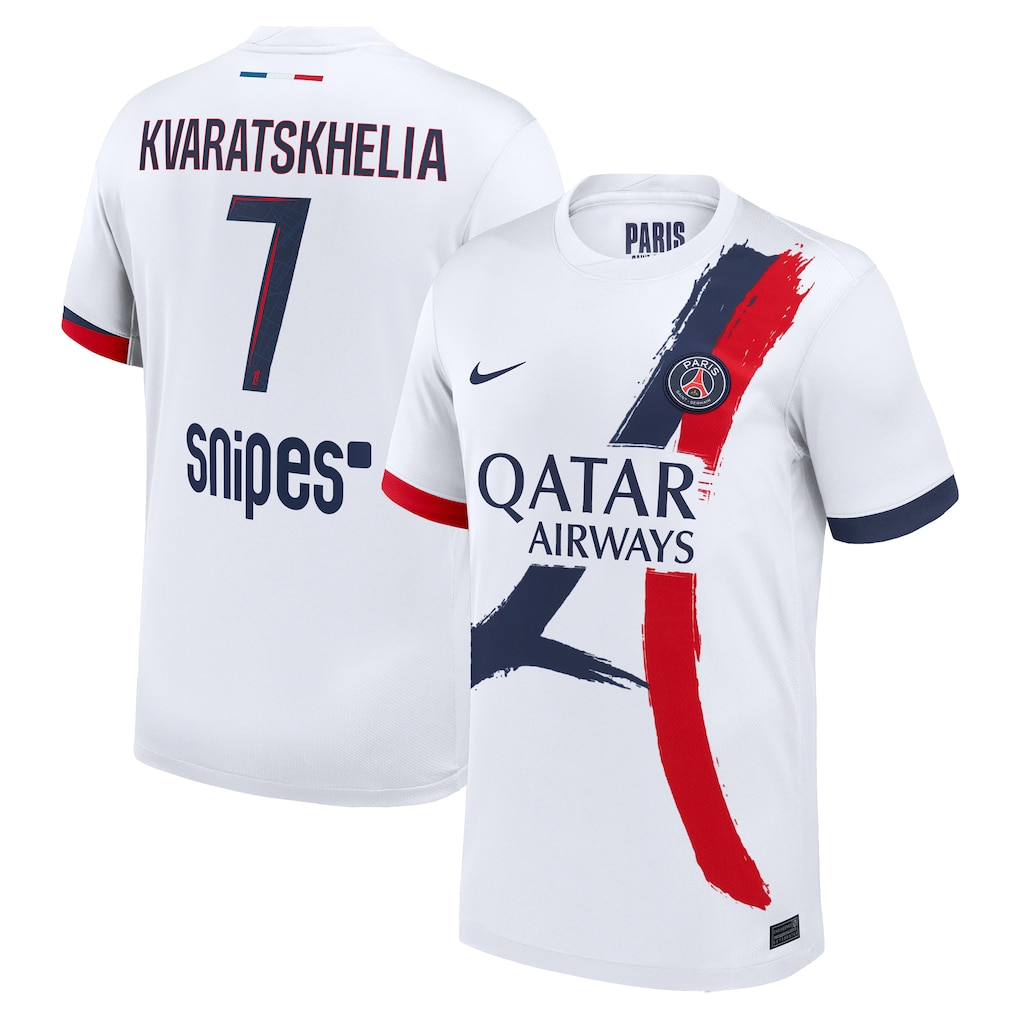 Camisa PSG - Reserva 25/26 Versão Torcedor #7 Kvaratskhelia