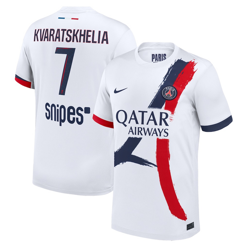Jersey PSG - Visitante 25/26 Versión Aficionado #7 Kvaratskhelia