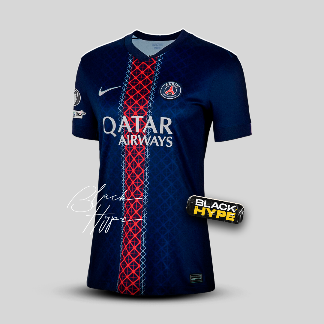 Jersey PSG - Local 25/26 Versión Aficionado Mujer