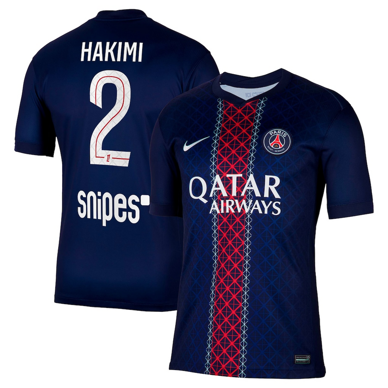 Jersey PSG - Local 25/26 Versión Aficionado #2 Hakimi