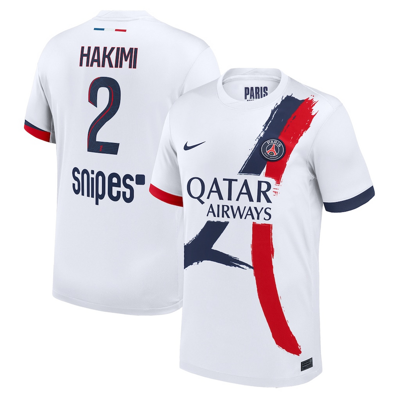 Jersey PSG - Visitante 25/26 Versión Aficionado #2 Hakimi