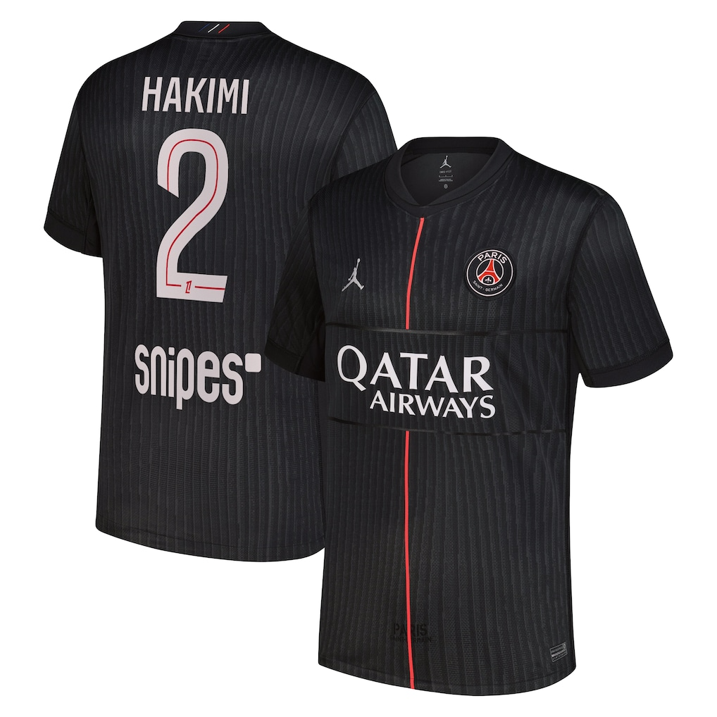 Jersey PSG - Fourth 25/26 Versión Aficionado #2 Hakimi