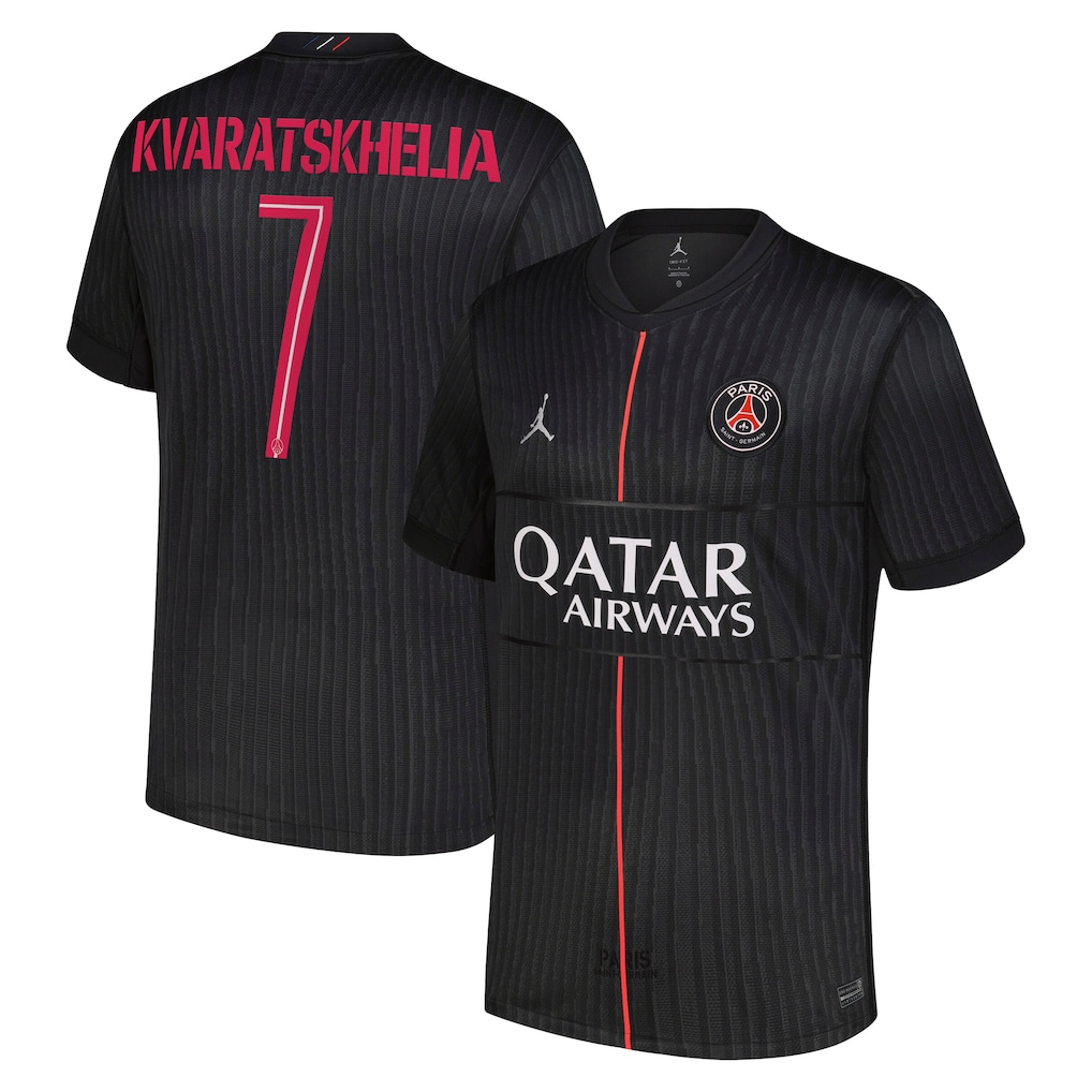Camisa PSG - Fourth 25/26 Versão Torcedor #7 Kvaratskhelia