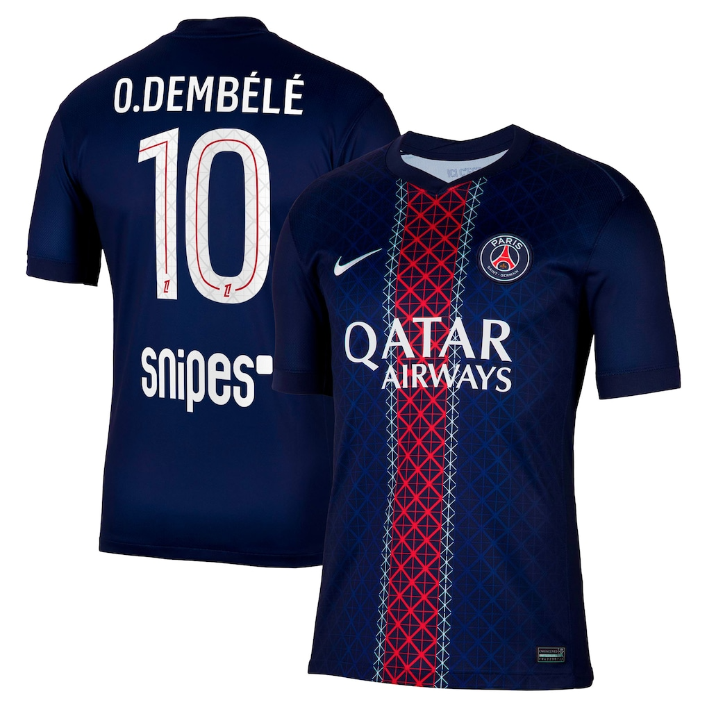 Jersey PSG - Local 25/26 Versión Aficionado #10 O.DEMBÉLÉ