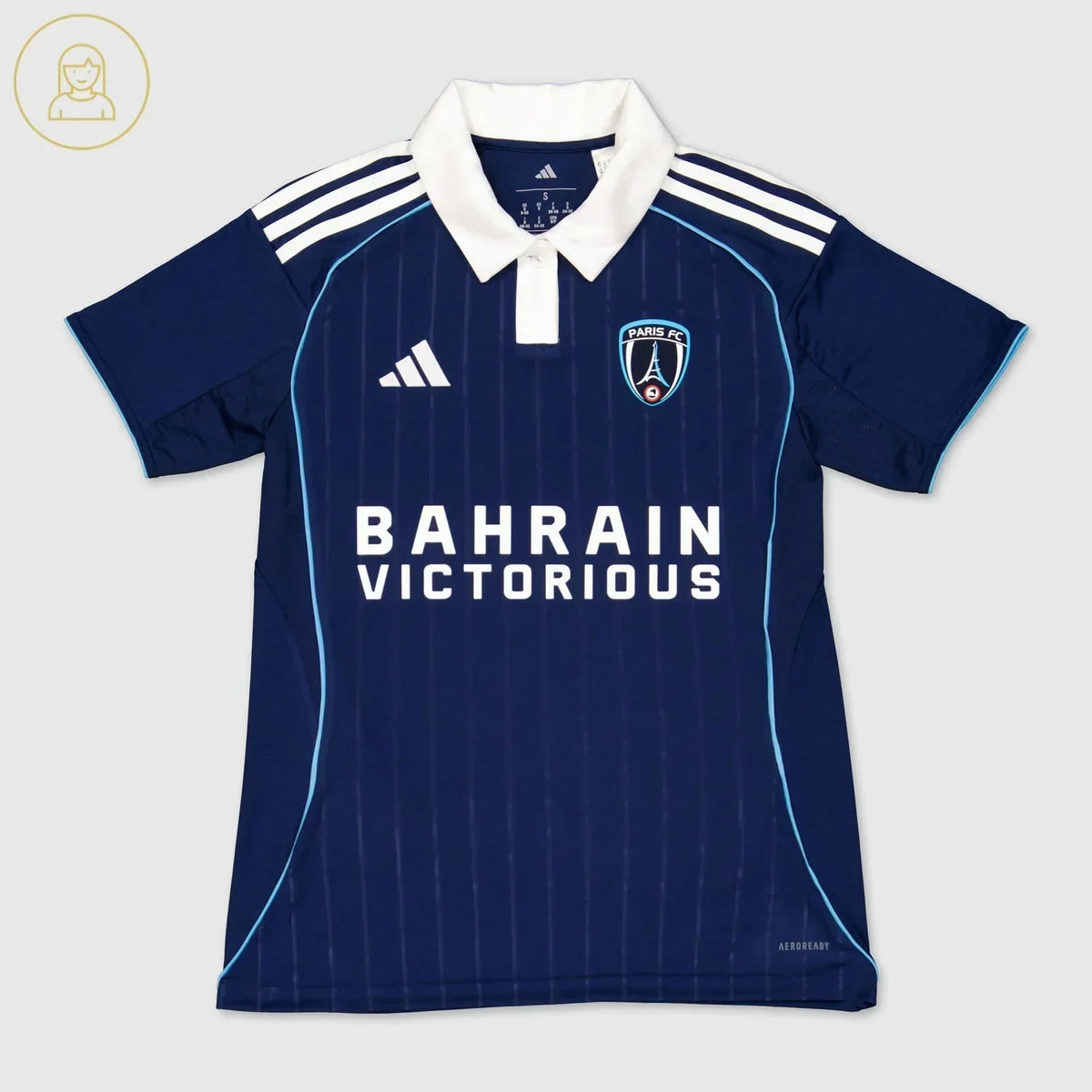 Jersey Paris FC - Local 25/26 Versión Aficionado Mujer