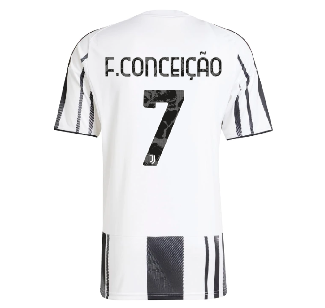 Jersey Juventus - Local 25/26 Versión Aficionado #7 F.Conceição