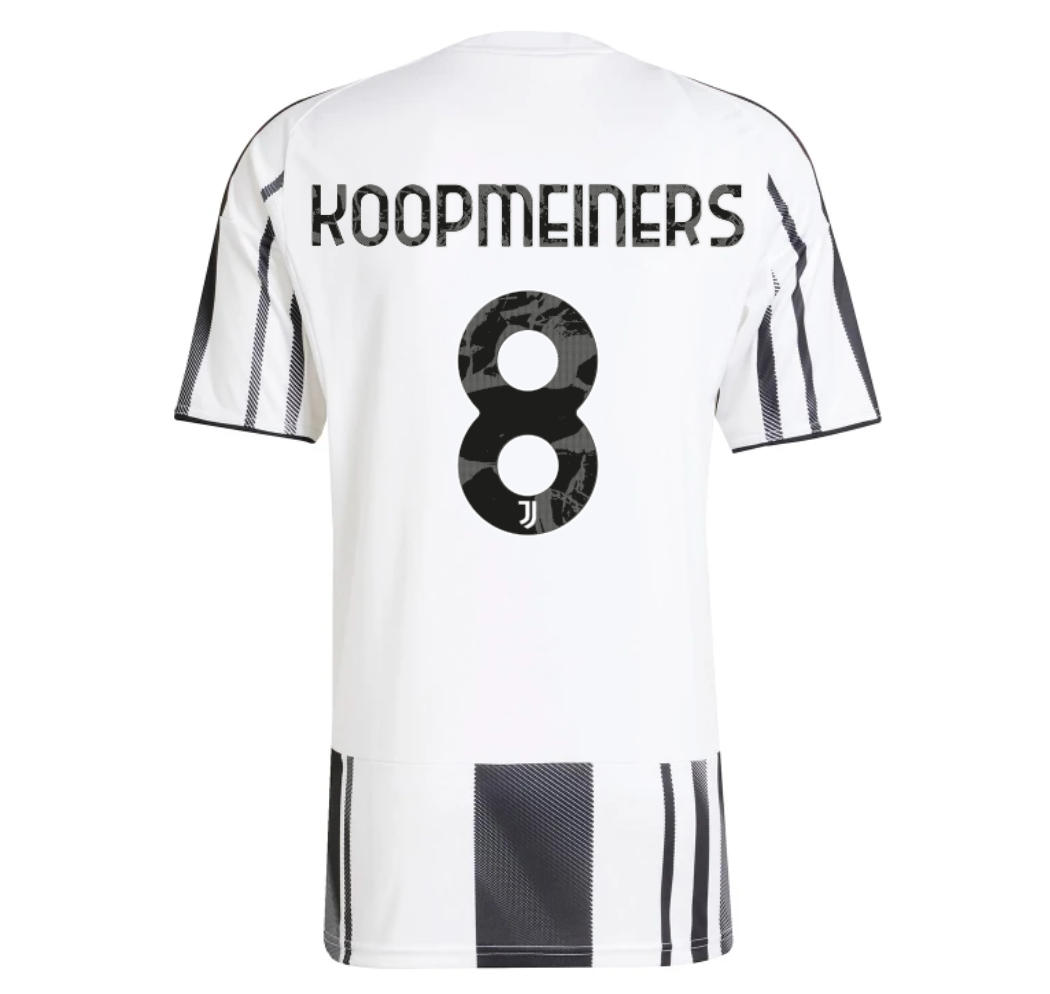 Camisa Juventus - Titular 25/26 Versão Torcedor #8 Koopmeiners