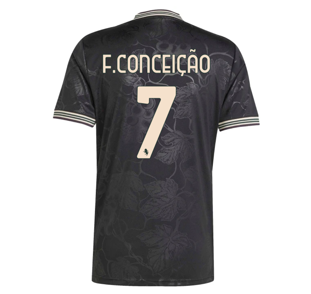 Jersey Juventus - Tercero 25/26 Versión Aficionado #7 F.Conceição