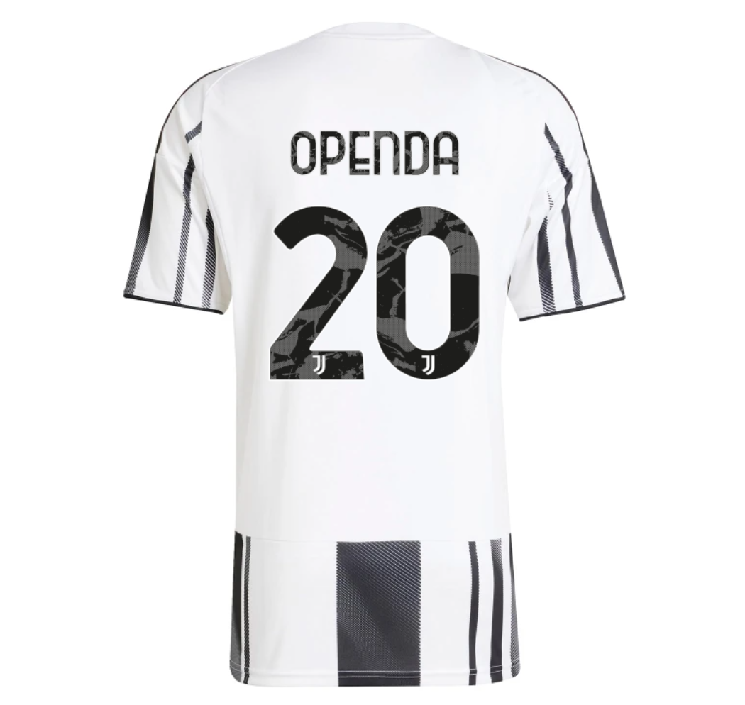 Jersey Juventus - Local 25/26 Versión Aficionado #20 Openda