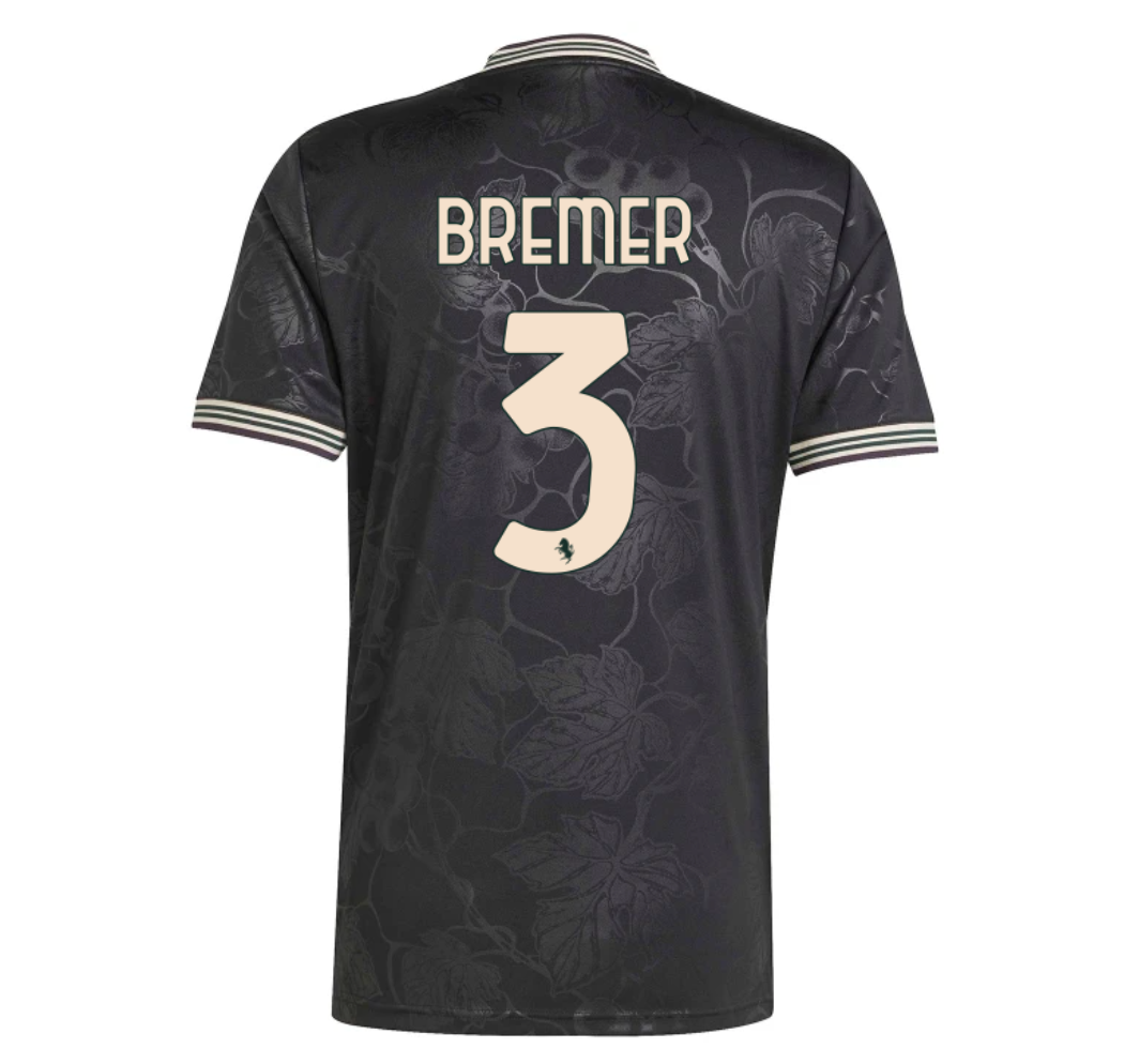 Jersey Juventus - Tercero 25/26 Versión Aficionado #3 Bremer