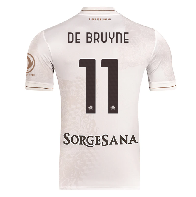 Napoli - Away 25/26 Fan Version Jersey #11 BRUYNE