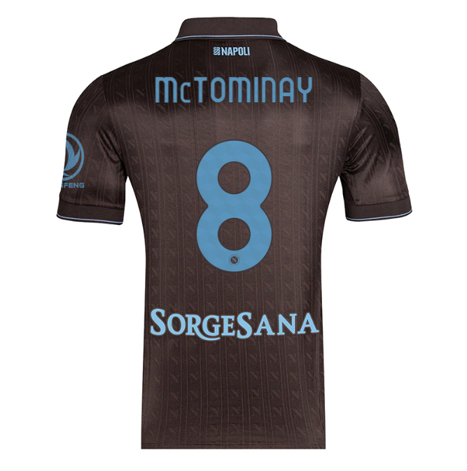 Jersey Napoli - Tercero 25/26 Versión Aficionado #8 MCTOMINAY