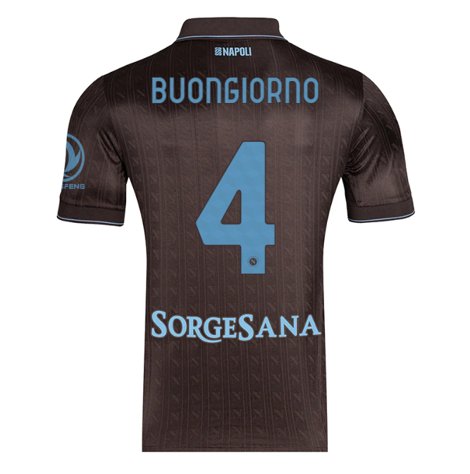 Jersey Napoli - Tercero 25/26 Versión Aficionado #4 Buongiorno