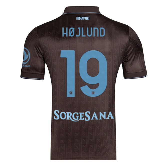 Jersey Napoli - Tercero 25/26 Versión Aficionado #19 Højlund