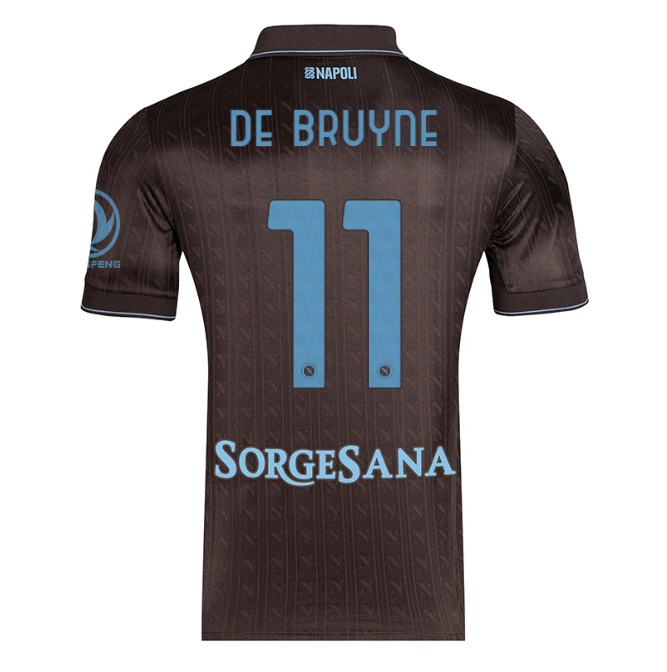 Napoli - Third 25/26 Fan Version Jersey #11 BRUYNE