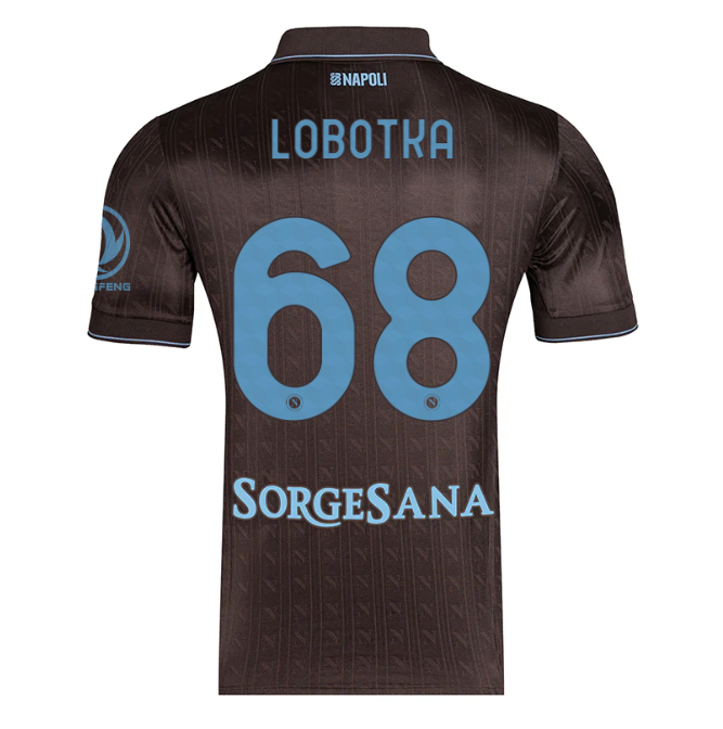 Jersey Napoli - Tercero 25/26 Versión Aficionado #68 LOBOTKA