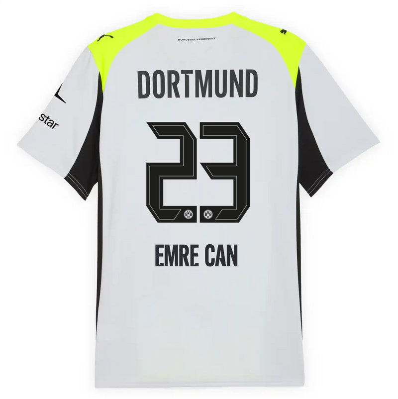 Jersey Borussia Dortmund - Visitante 25/26 Versión Aficionado #23 EMRE CAN