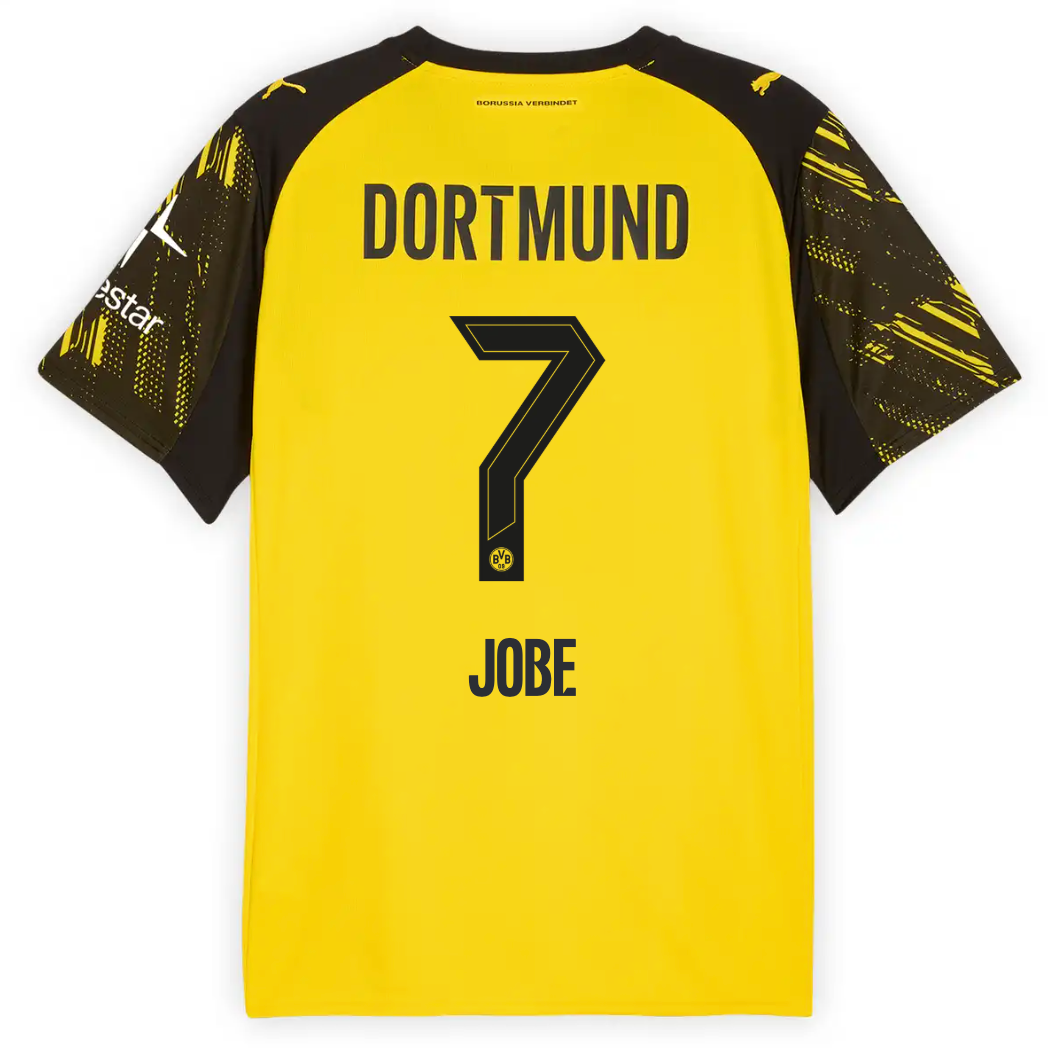 Camisa Borussia Dortmund - Titular 25/26 Versão Torcedor #7 JOBE