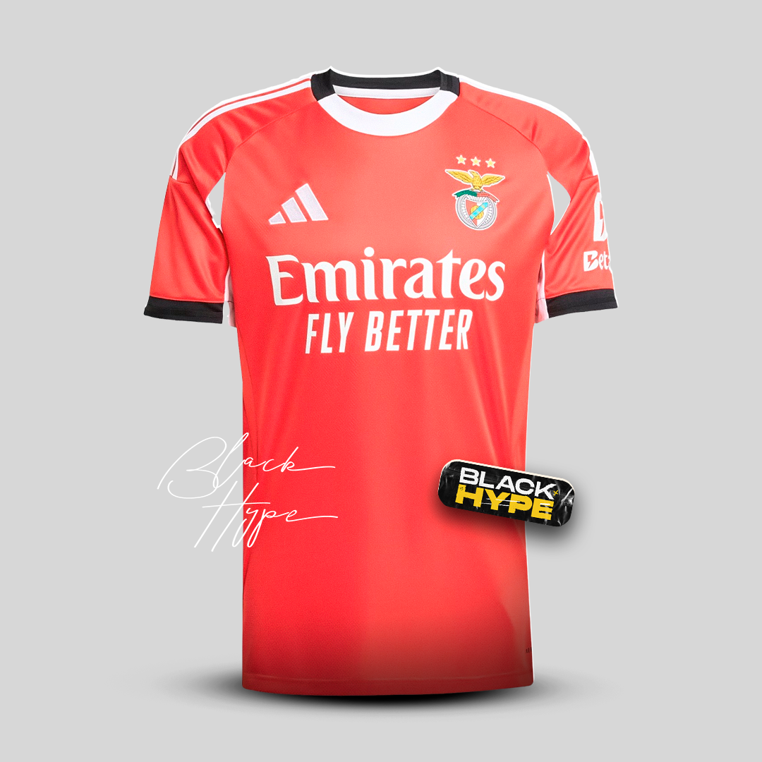 Jersey Benfica - Local 25/26 Versión Aficionado