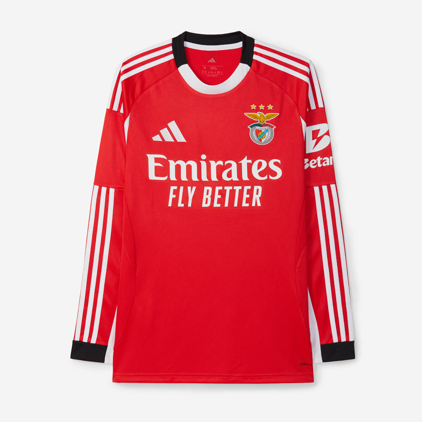Camisa Benfica - Titular 25/26 Versão Torcedor Manga Longa
