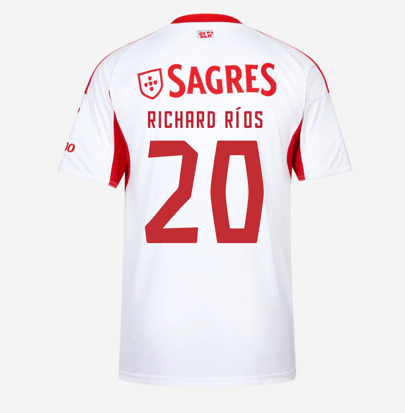 Camisa Benfica - Reserva 25/26 Versão Torcedor #20 Richard Ríos