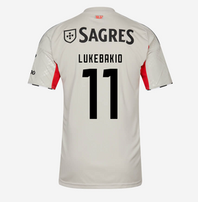 Jersey Benfica 25/26 Away Bege #11 Lukebakio