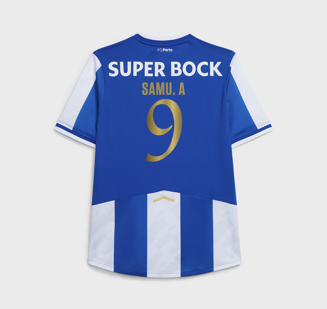 Camisa FC Porto - Titular 25/26 Versão Torcedor #9 Samu. A