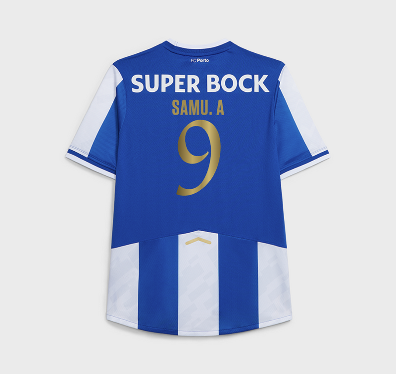 Jersey FC Porto - Local 25/26 Versión Aficionado #9 Samu. A