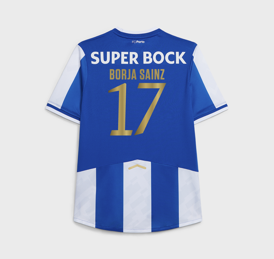 Jersey FC Porto - Local 25/26 Versión Aficionado #17 Borja Sainz