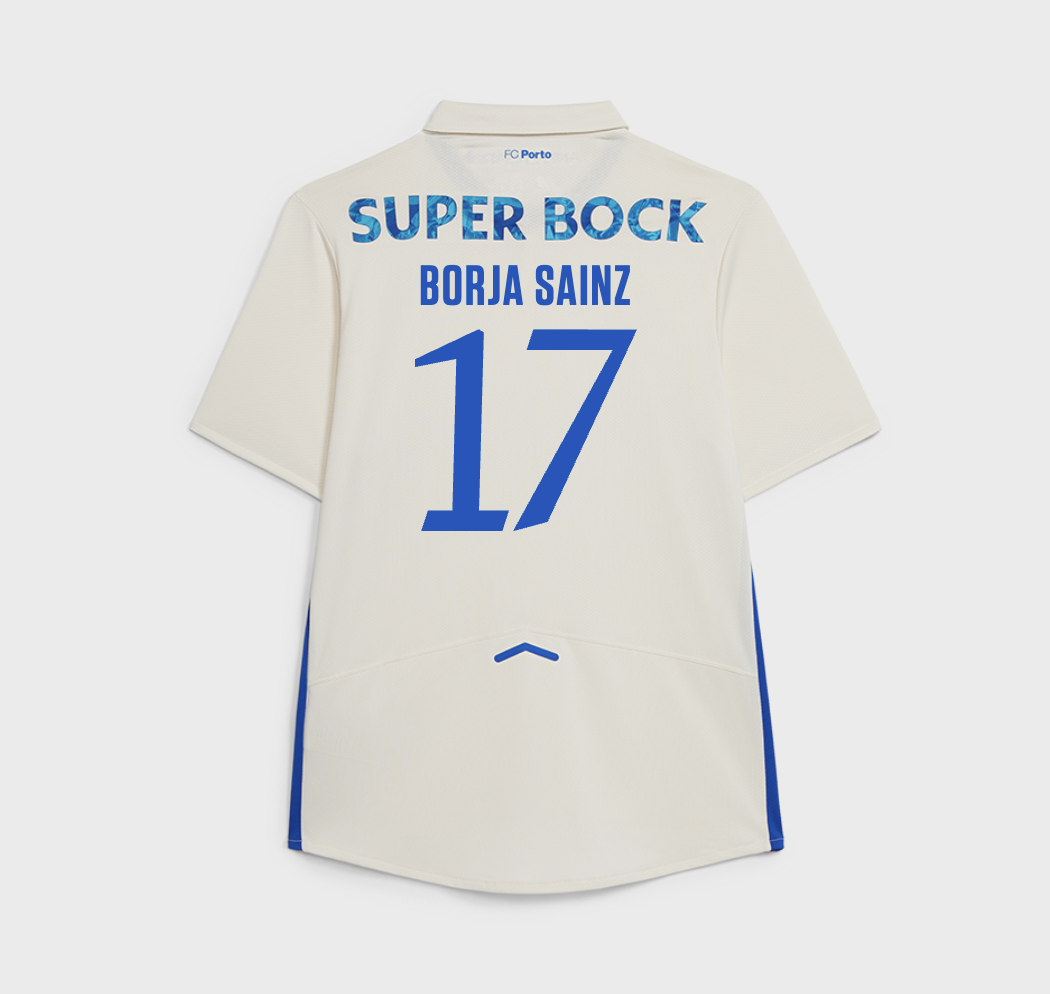 Camisa FC Porto - Terceira 25/26 Versão Torcedor #17 Borja Sainz