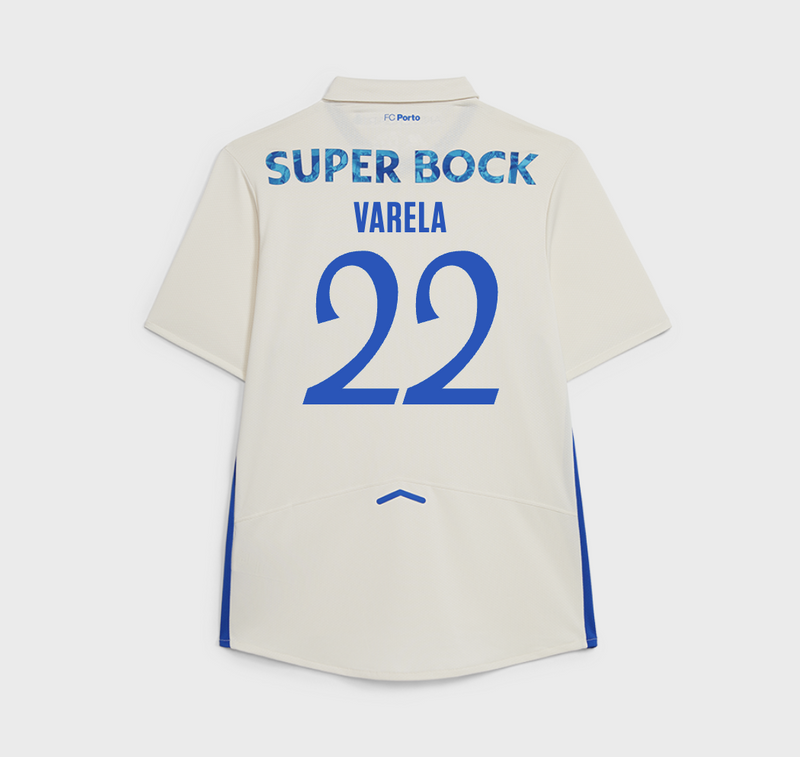 Jersey FC Porto - Tercero 25/26 Versión Aficionado #22 Varela