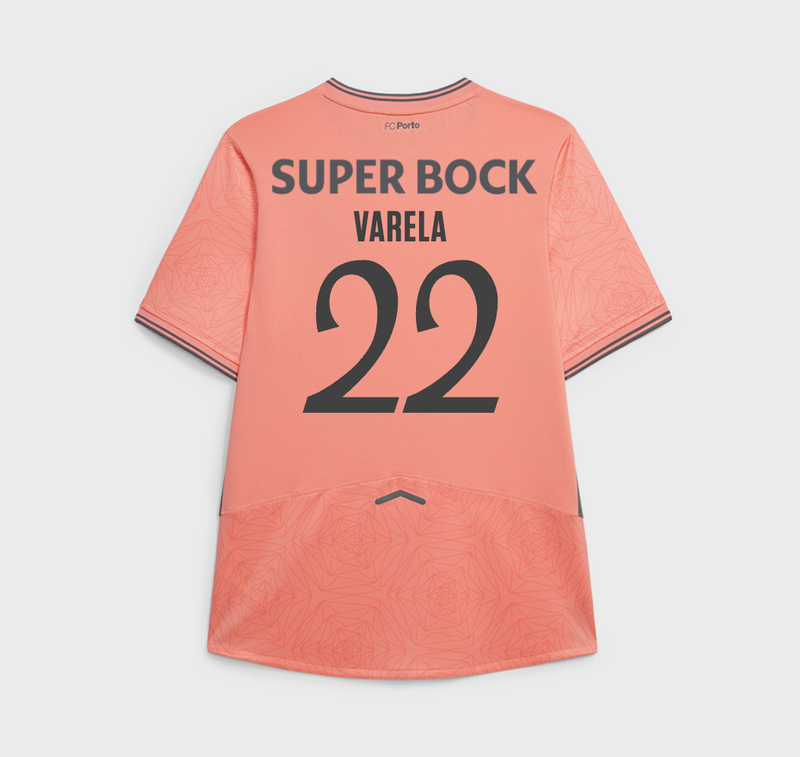 Jersey FC Porto - Visitante 25/26 Versión Aficionado #22 Varela