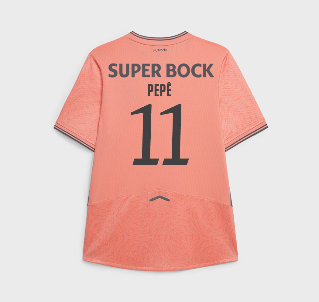 Jersey FC Porto - Visitante 25/26 Versión Aficionado #11 Pepê