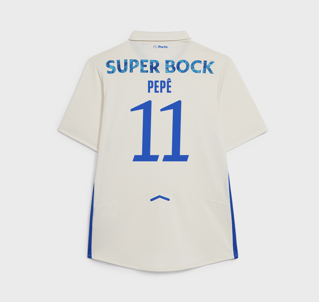 Jersey FC Porto - Tercero 25/26 Versión Aficionado #11 Pepê